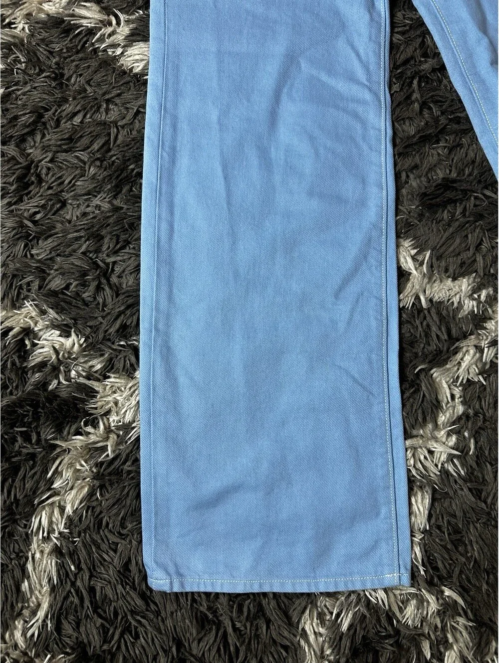NWT Old Navy High Rise Baggy Wide Leg Pants Light Blue Girls Size Large 10 Plus